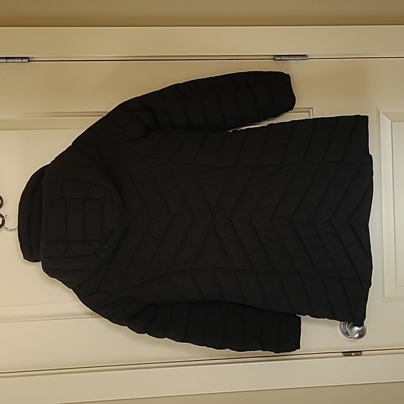 DKNY Women's Long Puffer Coat - Picture 3 of 9